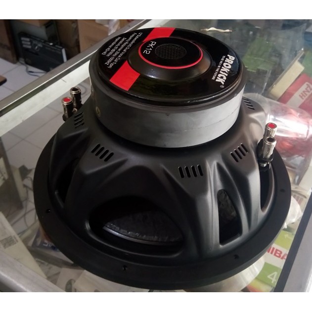 Speaker Subwoofer BADAK PROKICK 1500W Super Bass DOUBLE MAGNET