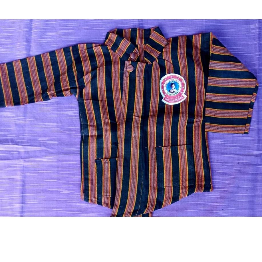 Koleksi Terbaru.. Baju Lurik Jawa Pria Sorjan Lurik Couple Pria Wanita Pakaian Adat Jawa Khutu Jumbo