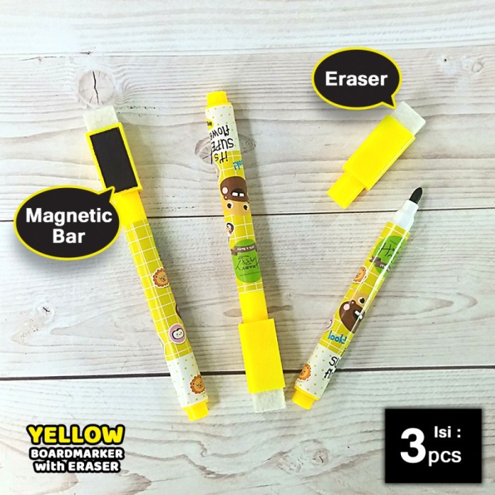 

Promo Spidol Whiteboard Fancy Tinta Hitam + Penghapus (Isi 3 Pcs) Terbatas