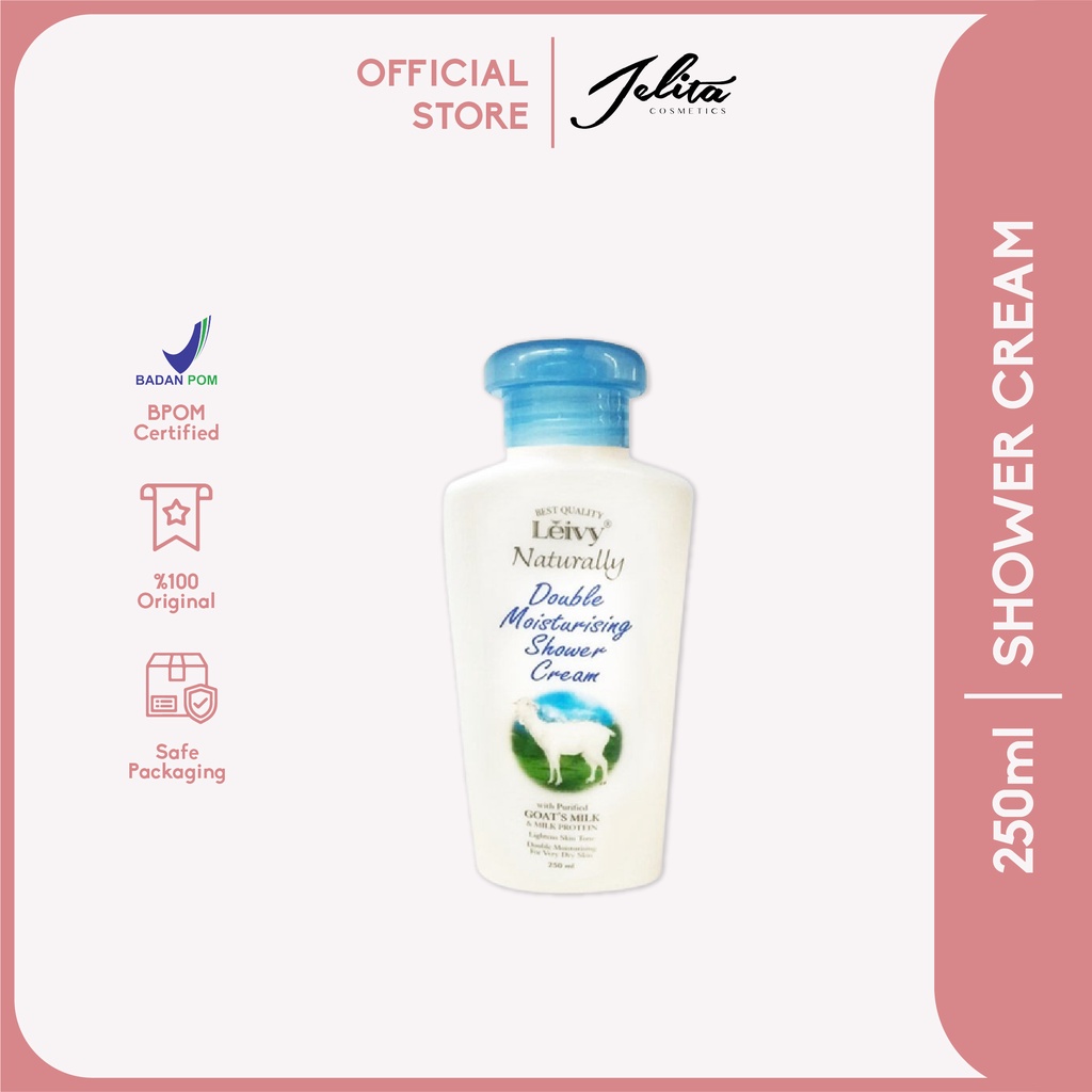 Leivy Shower Cream BOTOL 250ml