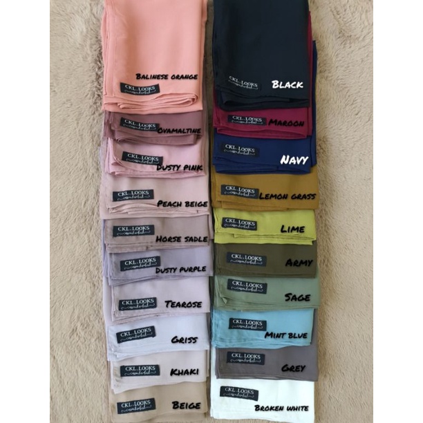 PASHMINA CKL.LOOKS/PASHMINA SULTAN/PASHMINA CKL/PASHMINA PREMIUM