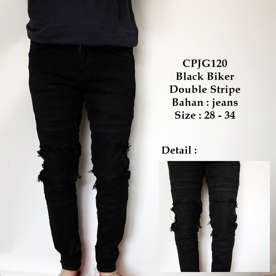 Celana Jeans Blue / Celana Panjang Pria / Celana Panjang Jeans Pria / Jeans Whisker 120