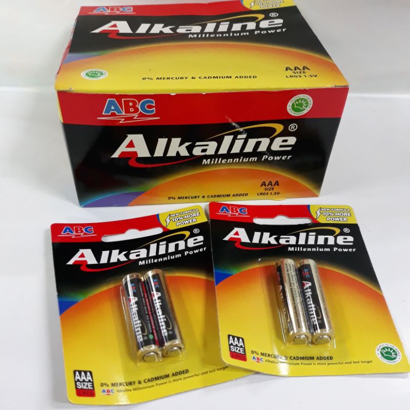 Baterai ABC Alkaline AAA / Batere Alkalin ABC