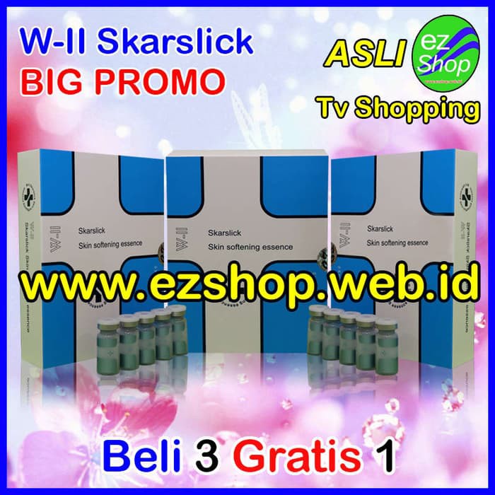 Original.Beauty Big Promo Wii Skarslick Beli 3 Gratis 1 Asli Ez Shop Obat Bekas Luka Promo !!!