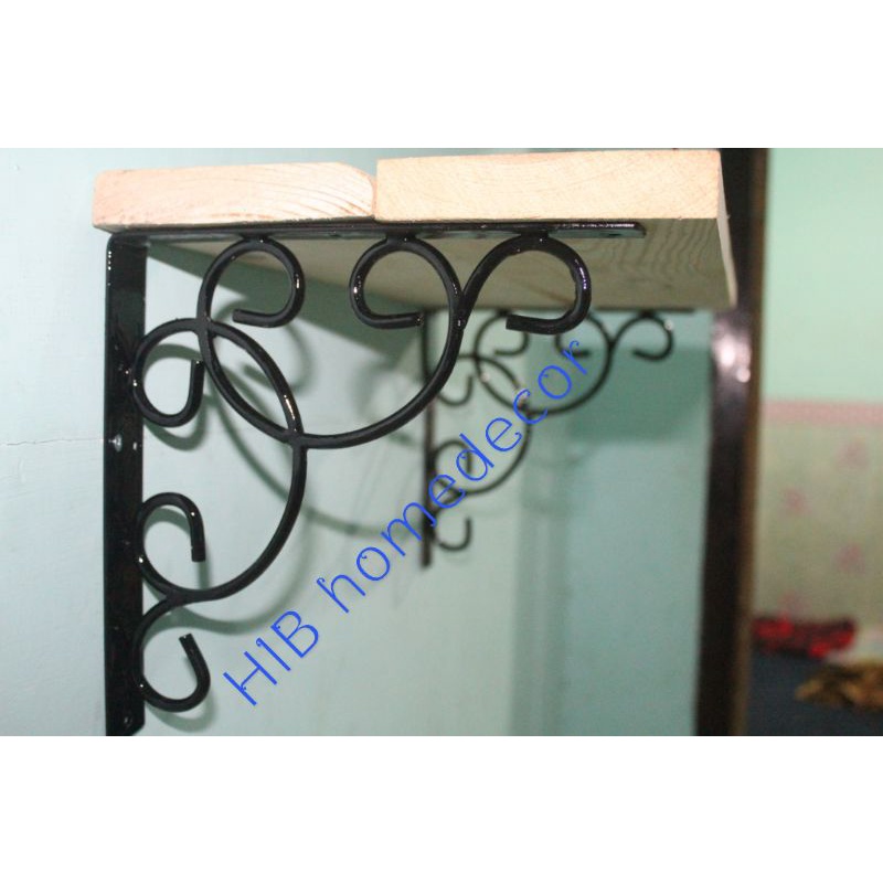 Besi siku rak dinding/rak tempel dinding