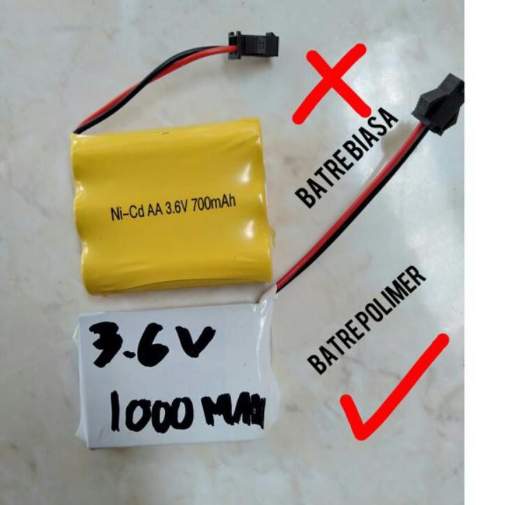 11.11 COD (TERLENGKAP) Batre ces mobil remot/batre RC/batre cadangan mobil remot ♠