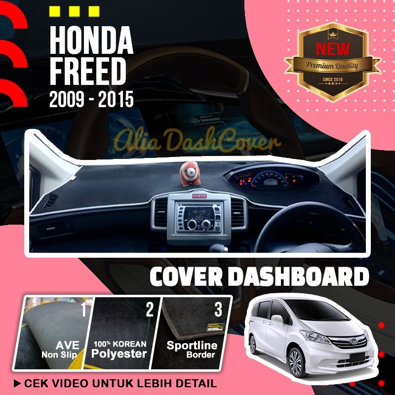 Jual COVER DASHBOARD HONDA FREED KARPET DASHBOARD MURAH AKSESORIS 