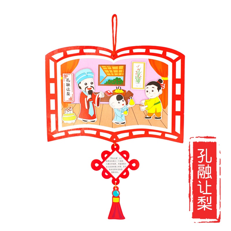 DIY Dinding Gantungan Sejarah Tempelan Prakarya Paper Plate Mainan Education Untuk Anak