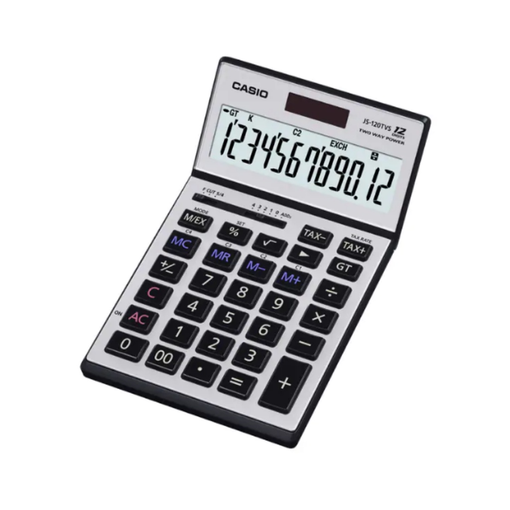 

Kalkulator Casio 12 digit - JS-120TVS