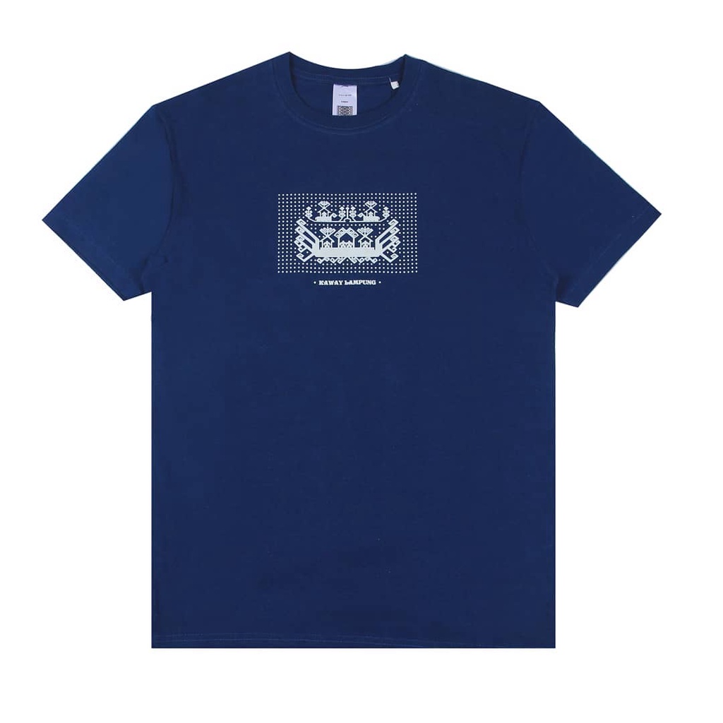 Kaos T-shirt Kaway - Junk Glow Dot Navy