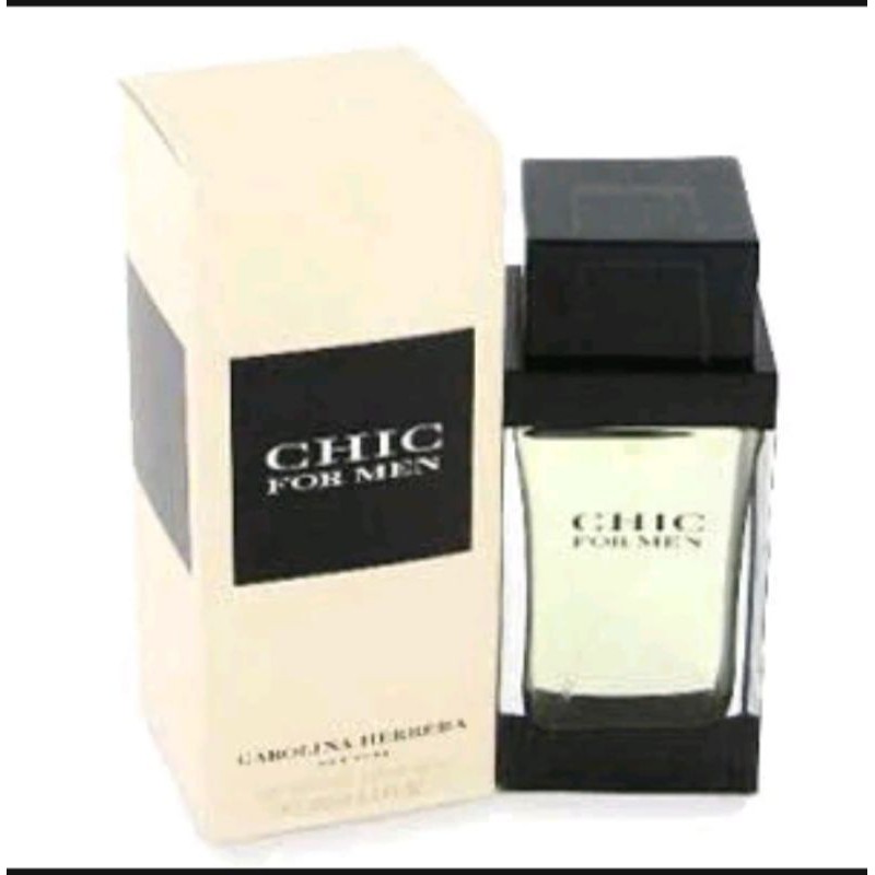 parfum Carolina Herrera CHIC men ORI Reject