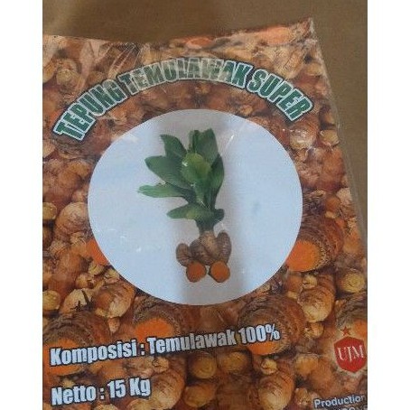 

Tepung Temulawak Feed Grade Jamu herbal Pakan Ternak @1kg