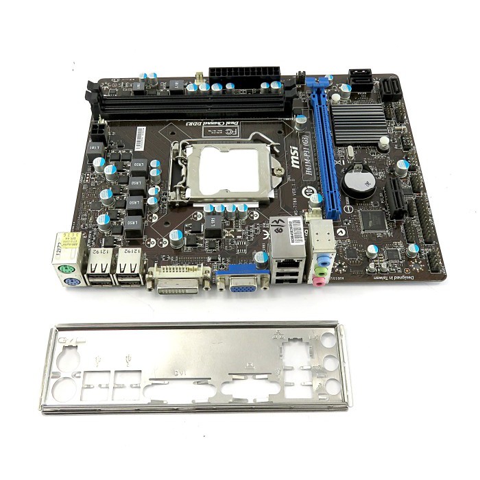 Motherboard Mainboard Mobo H61 LGA 1155 MSI + i5 3470 + Ram