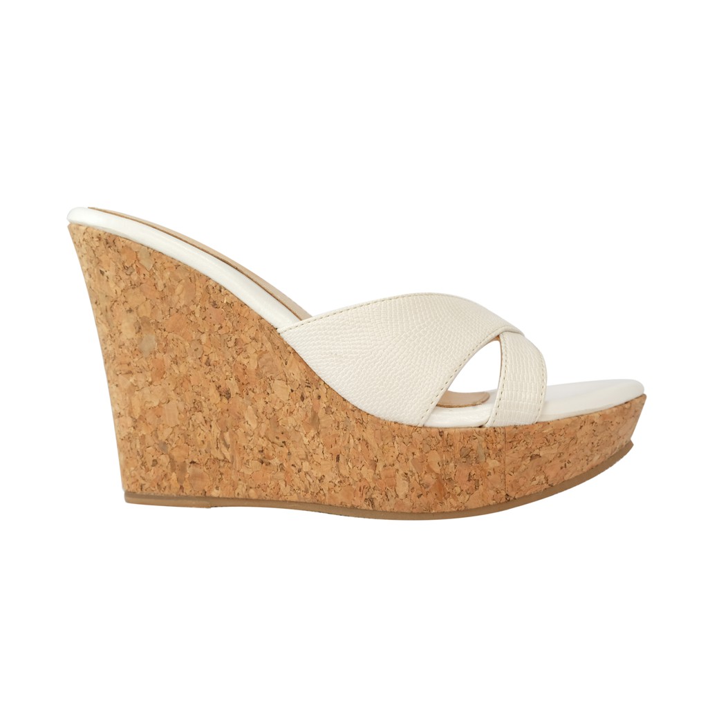 Stefania Baldo Charlotte Wedges White