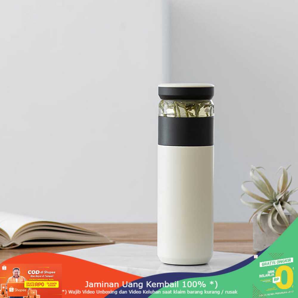 (BISA COD) RVOSTR  Fun Home Botol Minum Thermos Penyaring Teh Tea Infuser 520ml