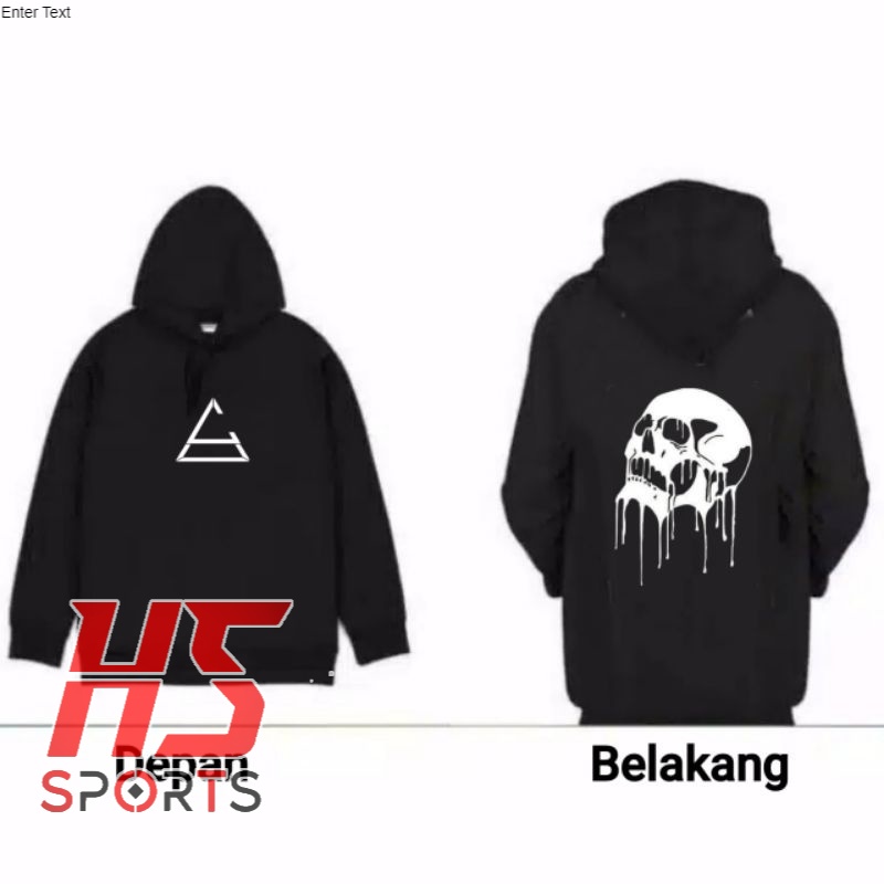 JAKET HOODIE DISTRO CATHARSIS SKULL LOGO BRAND MUSIK   HIGH QUALITY