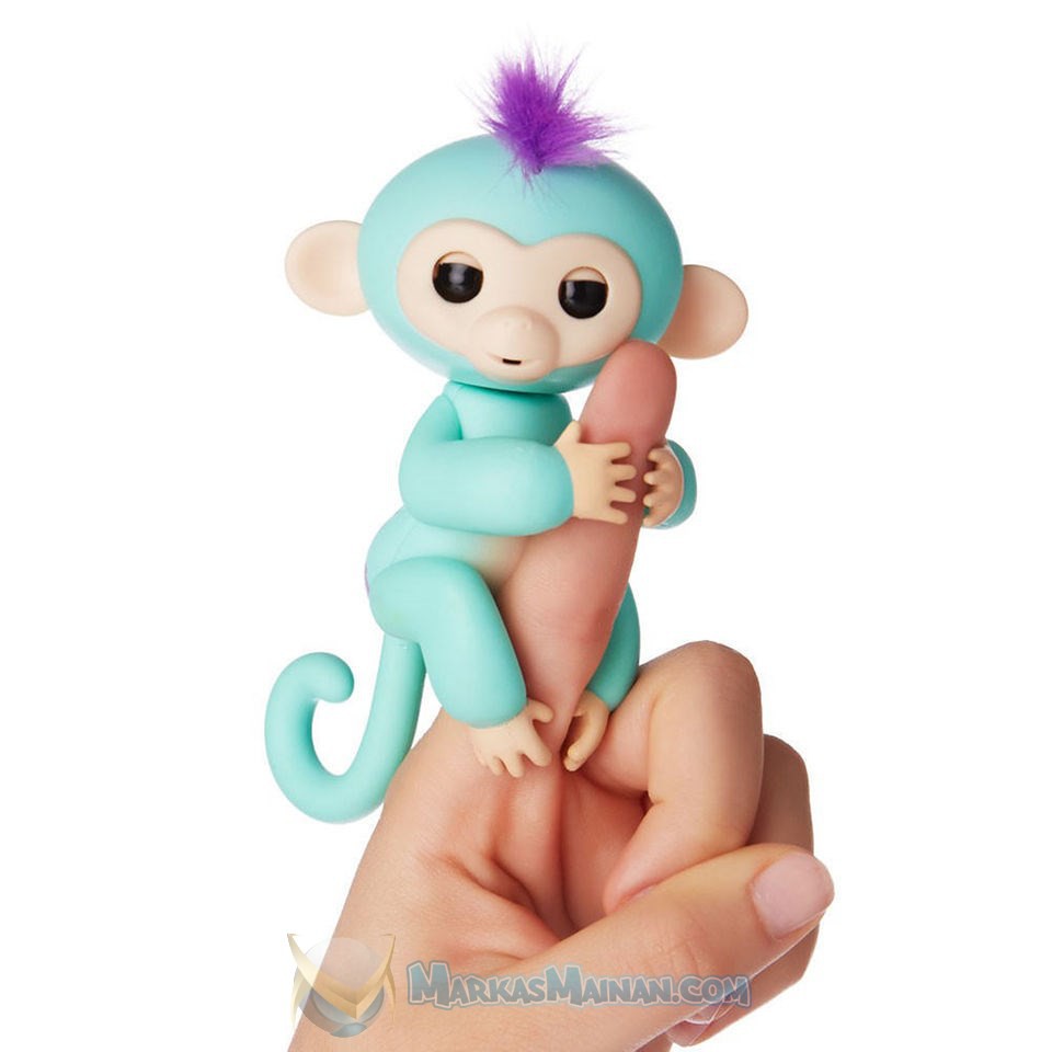 fingerlings interactive pink baby monkey