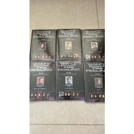 Ready stock Cd Ready stock cd EXO - DON’T FIGHT THE FEELING (EXPANSION VER.) KAI