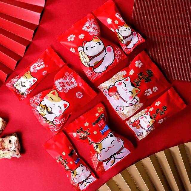 

(10pcs)Plastik Cookies Doff OPP Imlek/Plastik Kue/Plastik Permen/Plastik Roti Chinese New Year CNY