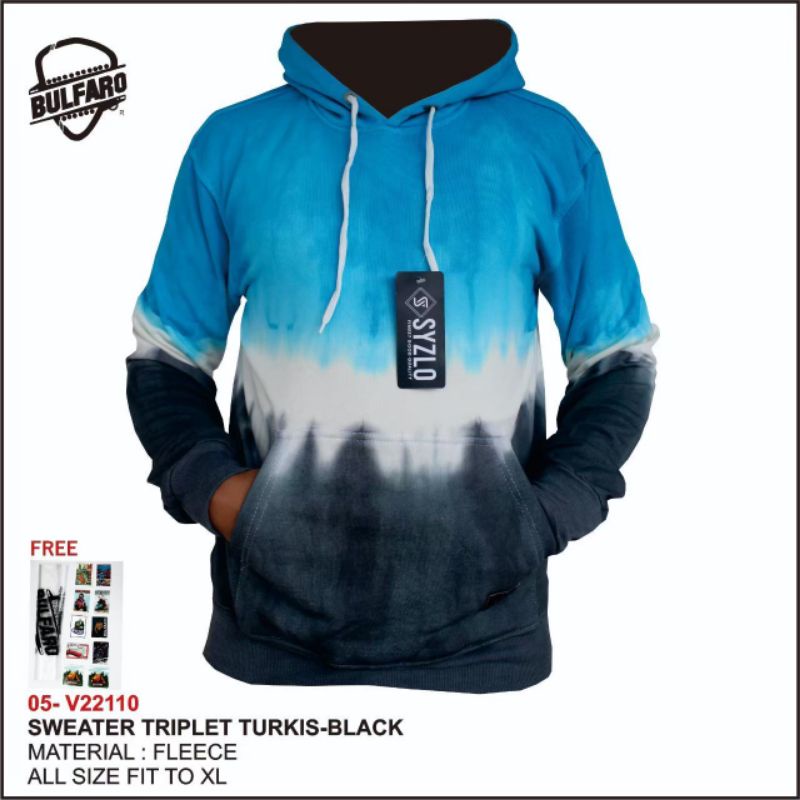 Jaket Bulfaro Tie dye Hoodie Terbaru / Hoodie Bulfaro Original