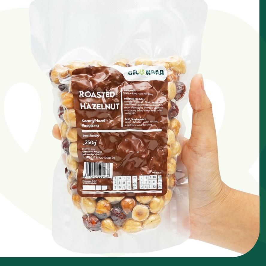 

Terjangkau - Roasted Natural Hazelnut 250gr / Kacang Hazelnut Panggang 250 gram ✓