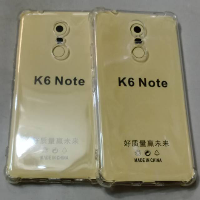 Softcase lenovo K6 note