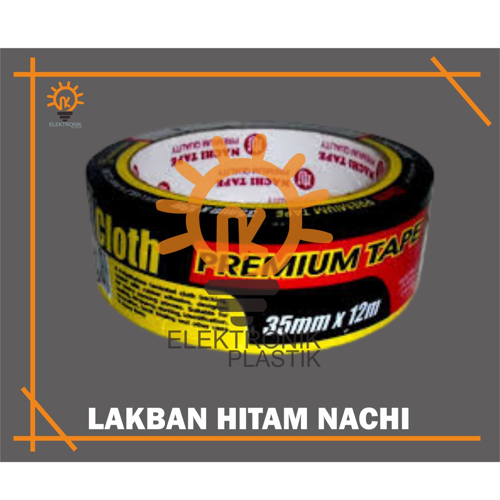 

Isolasi Nachi Tape Premium Hitam