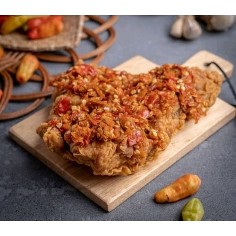 

Chicken Geprek Sambel Terasi