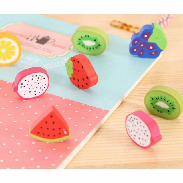 

Penghapus Pensil Set Buah Buahan