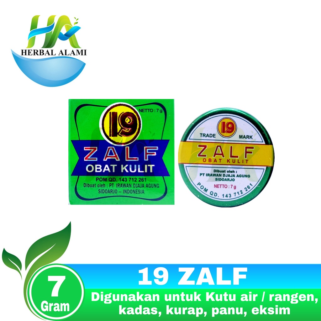 Salep Kulit Zalf 19 Ie Kim Tie 7gr - Obat Kutu Air Panu Kadas Kurap