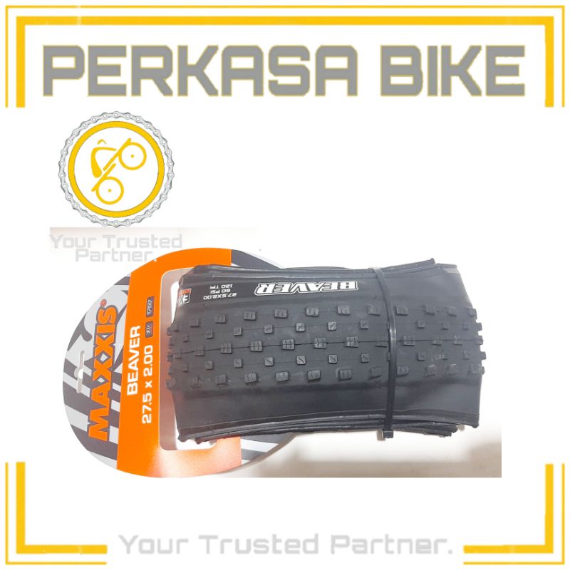 BAN LUAR SEPEDA TIRE MTB KEVLAR MAXXIS BEAVER 2.75 × 2.00  275 200 PERKASABIKE