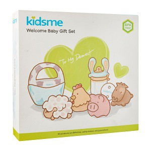 Kidsme Welcome Baby Gift Set / Hadiah Set Bayi 210184