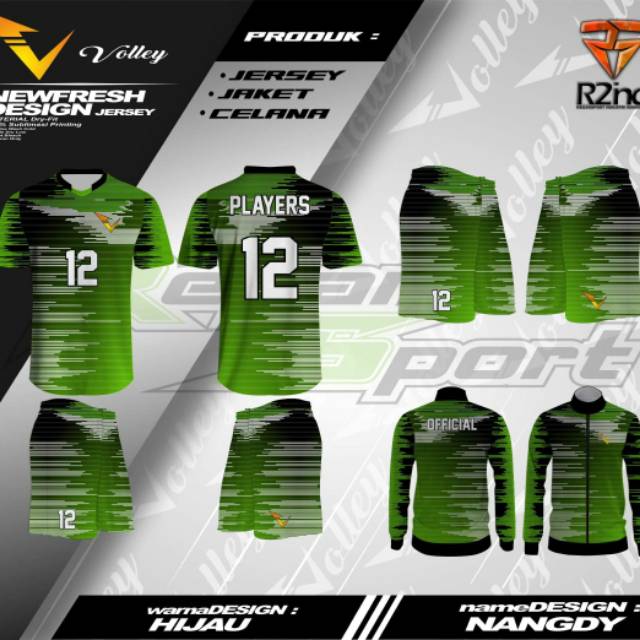 Baju voli // kaos // jersey printing // kaos mizuno