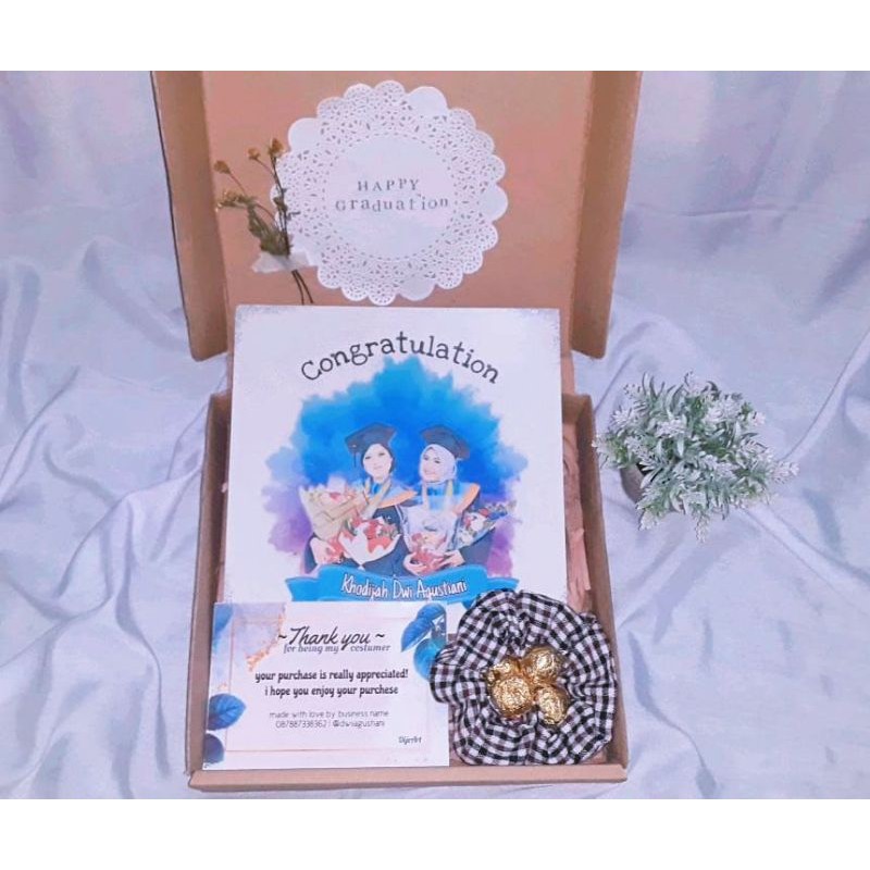 Hampers unik/Hampers Wisuda/ Hampers Ultah