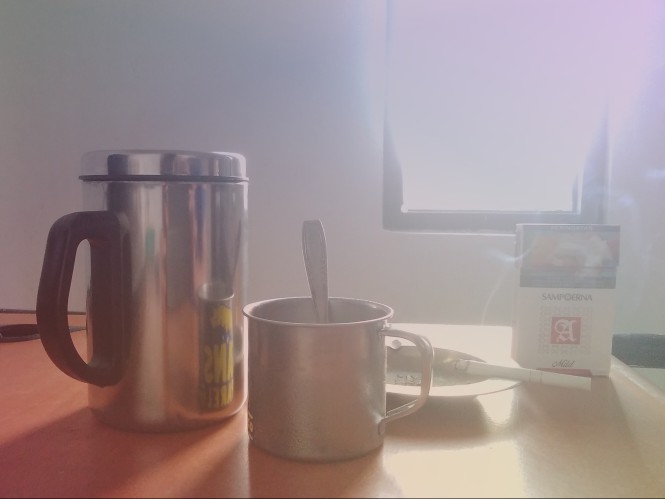 Mug Cangkir Stainless Steel 555 Kecil Murah Untuk Kopi Teh Dan Susu