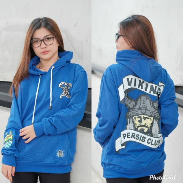 [Termurah] Jaket Sweater HoodieViking Persib Club Oroginal