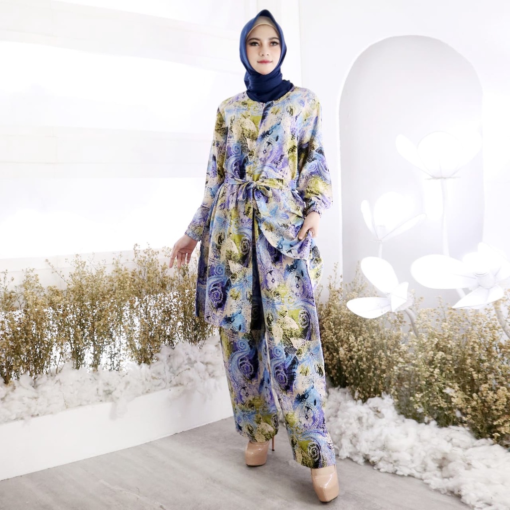 JOSJOLI_STORE/Stelan PP Arava, Dersi dan Cerisa/Stelan Rayon Wanita Dewasa XXL