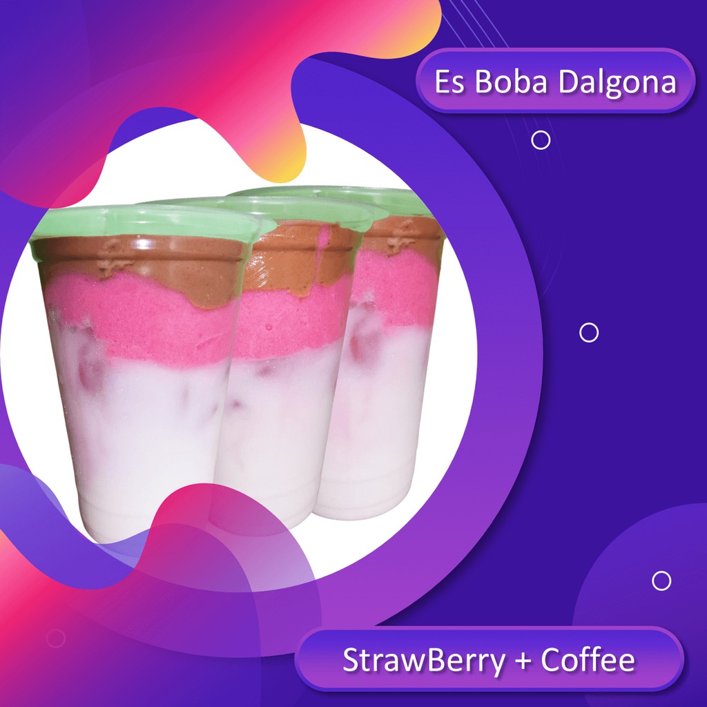 

Es Boba Dalgona Es Boba Minuman Boba Drink Es Dalgona Varian Rasa Kopi Capucino Milo dll Bisa COD