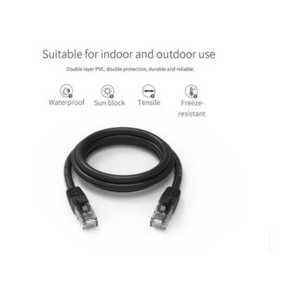 Kabel lan orico 2 meter cat 6 gigabit ethernet network 26awg 8 core pug-c6-20 - Cable internet rj45 cat6 2m 1Gbps 1000Mbps