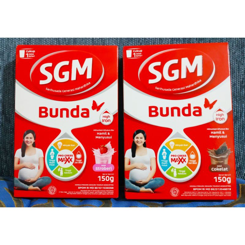 SGM Bunda Hamil &amp; Menyusui 150gr Coklat/Strawberry