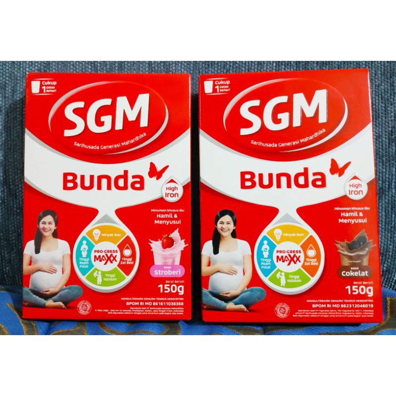 SGM Bunda Hamil &amp; Menyusui 150gr Coklat/Strawberry