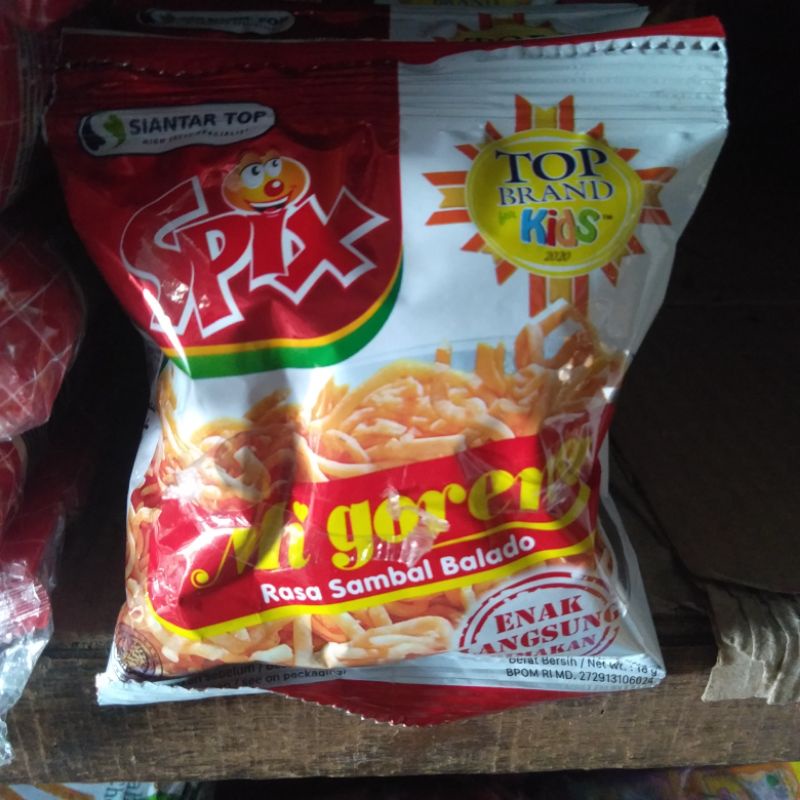 

Spix Mi Goreng Enak Langsung Makan Rentengan 1 Renteng