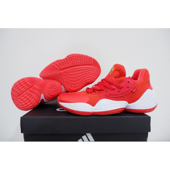 Sepatu Basket Harden Vol 4 Red white