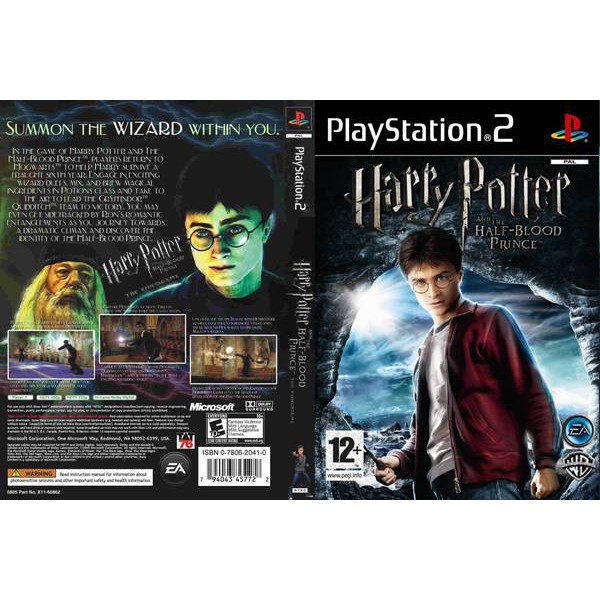 Kaset PS2 Game Harry Potter and The Half-Blood Prince