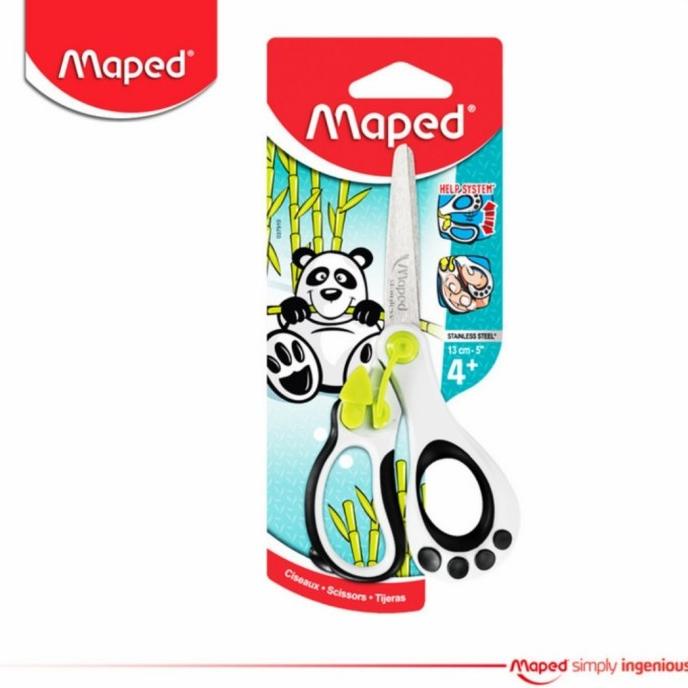 

Diskon Gunting Anak 4 Tahun 13 cm Koopy Panda Maped Help System Siccors Pegas Diskon