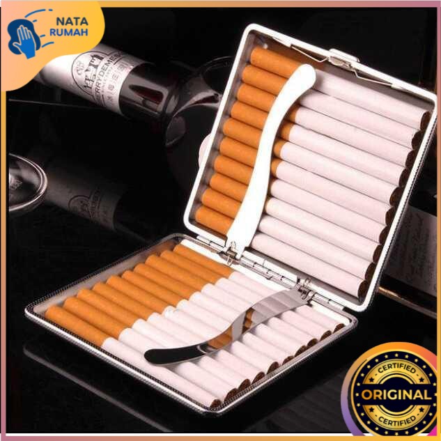 

WITUSE Kotak Bungkus Rokok Elegan Leather Case 12 Slot - EG5798