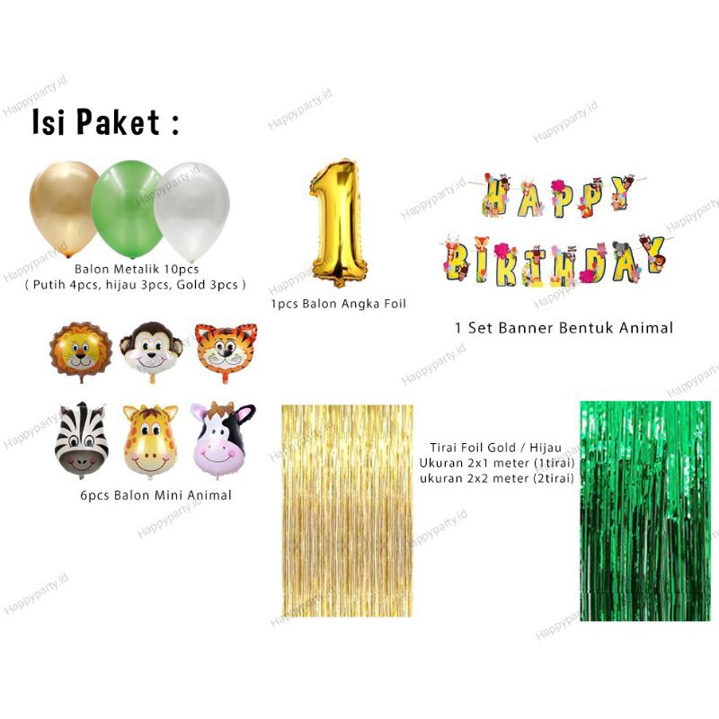 PAKET SIMPLE TEMA ANIMAL