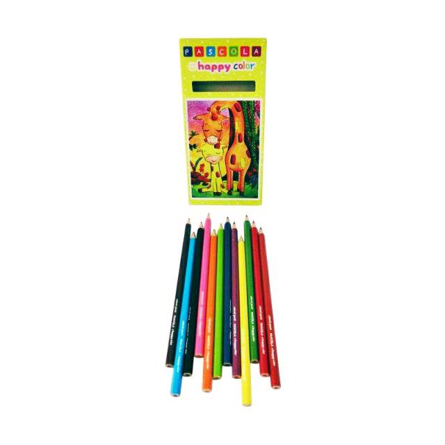 

STANDARD HAPPY COLOR PENCIL FL (Full Lenght/Panjang) isi 12