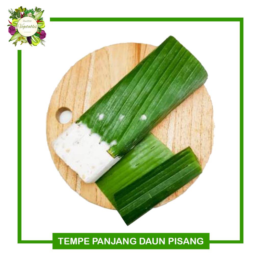 

Tempe Kedelai Daun Pisang - Gerai Sayur Sayur Segar Depok