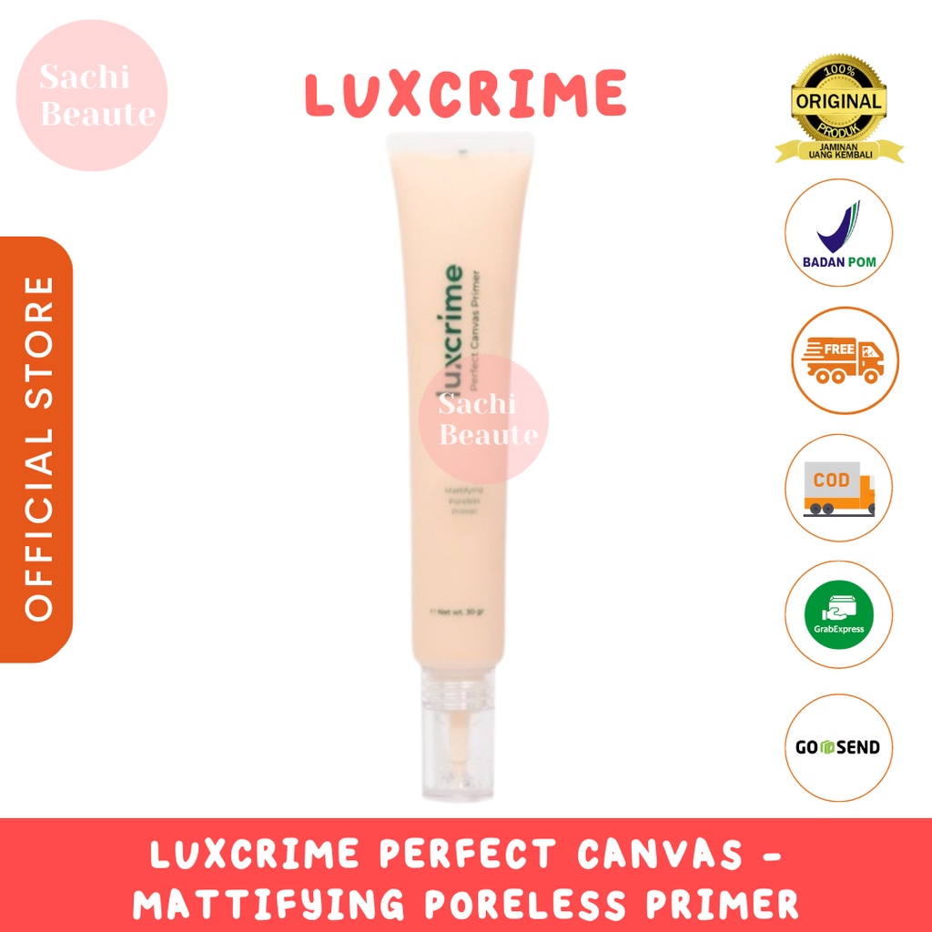 Luxcrime Perfect Canvas - Mattifying Poreless Primer Hydro Blur Finish Primer Lux Crime